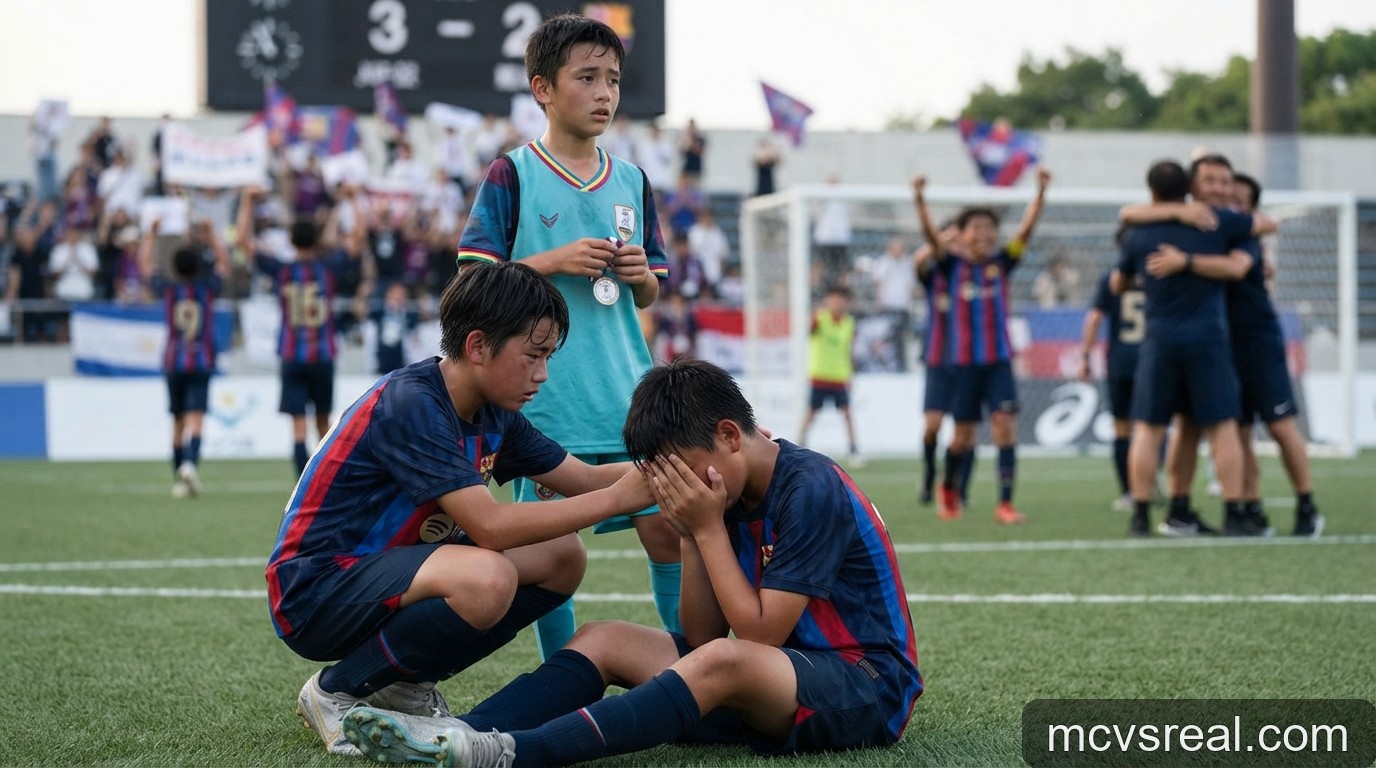 Bóng đá trẻ Lào gây chấn động: Khi 'tí hon' quật ngã gã khổng lồ Barcelona - 2