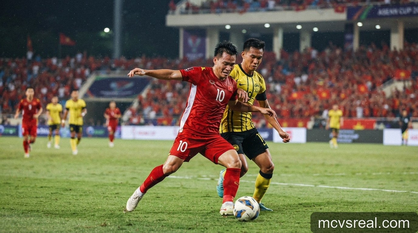 Việt Nam vs Malaysia: Lợi thế 2 bàn và bài toán thể lực tại Mỹ Đình
