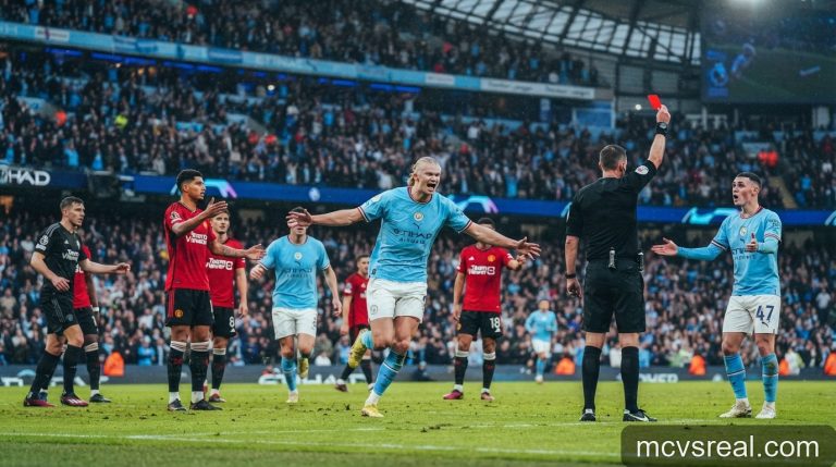 Derby Manchester đầy tranh cãi: Haaland tỏa sáng, Phil Foden đối mặt án treo giò